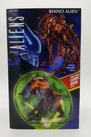 NECA Aliens: Rhino Alien 7" Action Figure with Dark Horse Mini Comic New in Box