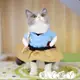 貓咪衣服 寵物變身裝貓衣服浦島太郎泰迪狗搞笑娛樂服英短暹羅貓咪直立裝 全館免運