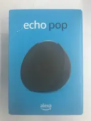 Amazon Echo Pop Newest model Full sound compact smart speaker with Alexa Charcoa
