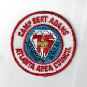 75th Diamond Jubilee Camp Bert Adams Atlanta Area Council RED Bdr. [CA-273]
