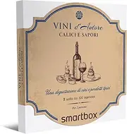 smartbox - Goblets and Flavors - Gift Box for Men or Women, 1 Wine and Typical Products for 2 People, Original Gift Ideas