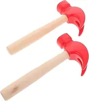 QUMIIRITY 2Pcs Hammer Tool Simulation Maintenance Hammers for Hand Eye Coordination Montessori Learning and Creative Play