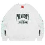 【PARAGRAPH】S10 NO.16 LOVE THUNDER CREWNECK 大學T (雪花灰) 化學原宿