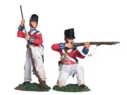 W. Britain Napoleonic 17995, British Coldstream Guards Light Co. Firing Set #2
