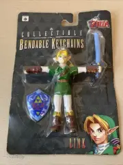 1998 N64, Legend of Zelda Ocarina of Time: Link Bendable Keychain