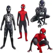 Kids Boys Spider Man Far From Home Spiderman Zentai Venom Cosplay E spiderman kids 6 7years