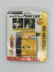 10w Magnetic Mount Power Light Torch Work Home Garage Car Super Bright 12 volt