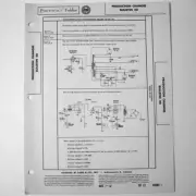 Radio Craftsmen RC200 - Production Change - SAMS Photofact ™ 1952 - New NOS