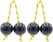 2pcs African Traditional Percussion Instrument For Parties And Music Teaching ABS Shekere African Musical Instrument, A