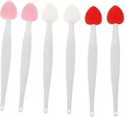 LOORGVEL Silicone Lip Scrub Exfoliator Brush for Facial Nose Portable Lip Cleansing Tool