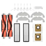 For Bot D10 Plus RLS3D Robot Vacuum Cleaner Main Side Brush Mop Cloth Hepa Filter Dust Bag Replacement Parts