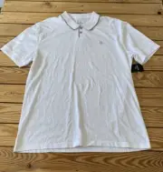 Brixton NWT Men’s Short Sleeve Polo Shirt Size XL White AX