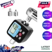Digital Torque Wrench Adapter w/ Display 1/2" 1/4" 3/8" for Bike Car DIY Repair