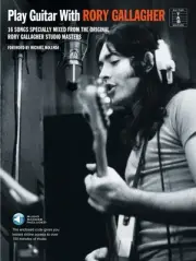 Play Guitar with Rory Gallagher Tab Sheet Music Blues 16 Songs Book Online Media