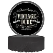 Vintage Dude Birthday Centrepiece Honeycomb 30cm