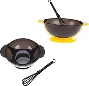 VICASKY Hair Dye Bowl Set Hair Tinting Bowl Kit Stirrer Suction Cup Perfect for Mess-Free Coloring