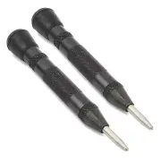 (2) Heavy Duty Automatic Center Punch 5" Machinists Woodworkers 2 Pack 19230-2PK