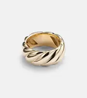 [David Yurman] David Yurman Sculpted Cable 18kt gold ring N gold