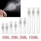 2ml-10ml Clear Atomizer Glass Bottles Spray Refillable Perfume Sample Container