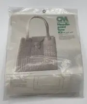 Columbia-Minerva Needle-Point Tote Kit #8251 Aran Motif Tote