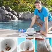 20PCS Swimming Pool Sock Filter Bags Fine Mesh Net For Easy To Use