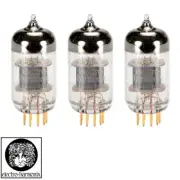 New Electro-Harmonix 12AU7 ECC82 GOLD PINS Gain Matched Trio (3) Vacuum Tubes