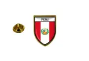 pins pin's flag national badge backpack hat shield world peru