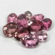 10.08 Ct. Elegant Pink Tourmaline Top Luster Natural Set