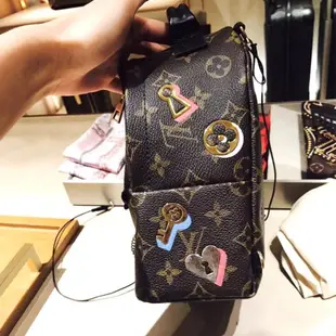 LV 迷你小書包 M44367 2019新款 Love Lock系列 Palm Springs Mini