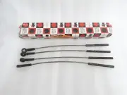 4X Genuine Hand Brake Cable 12" Long Mahindra Tractor 005550520R93/001231585R93
