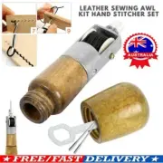 Sewing Awl Needle Tool Kit Stiching Speedy Stitcher for Leather Sail & Canvas W&