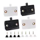 4x Cabinet Door Switch Automatic Door Switch for Cabinet Door Closet Pantry