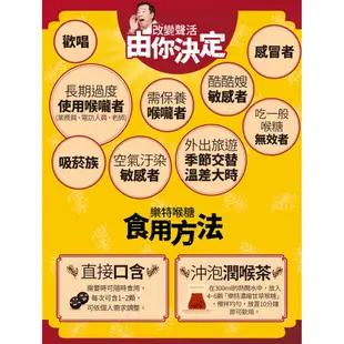 【維維樂】樂特濃縮甘草喉糖 2入組(加贈20包) 樂特喉糖 授權經銷【壹品藥局】