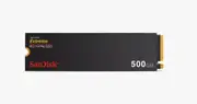 SanDisk Extreme NVMe SSD, 500GB, PCIe Gen 4.0, M.2 2280-S3-M, Speeds up to SR5000MB/s, SW4000MB/s, 5Y