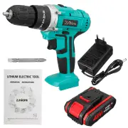 KiWarm 1200mAh 48VF Brushless Cordless Impact Drill Electric Impact Drill with Battery