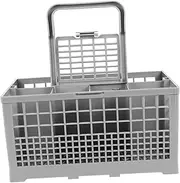 TEHAUX Dishwasher Drain Basket Cutlery Storage Box for Kitchen Multiple Compartments Easy to Move Keeps Plates Neat for Kitchen Organization