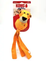 KONG Wubba Friends Ballistic XL Lion Squeaky Toss & Tug Dog Fetch Toy