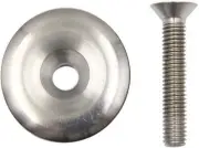 Mountain Bike Headset Caps Bicycle Parts CNC Headset Top Cap and Bolt M6*30