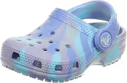 [Crocs] Unisex-Child Classic Clog, Moon Jelly/Multi, 7 Years, 1 UK, 20 cms (J1)