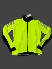 New S Adidas Cold.Rdy Cycling Jacket Lucid Lemon Neon Yellow Black IL7000 Men