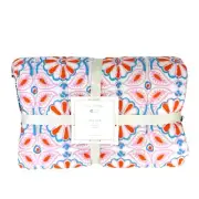 NEW Pottery Barn Kids Zadey Patchwork Toddler Reversible Quilt Boho Geometric
