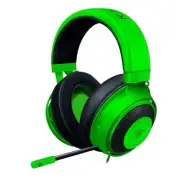 Razer Kraken Green gaming headset analog connection PS4 PS5 PC Switch smartphone