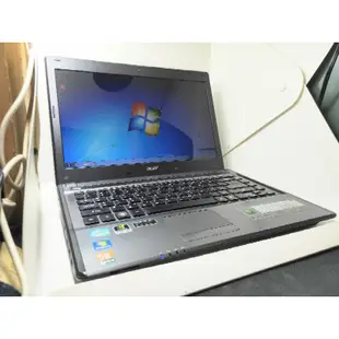 二手 中古筆電 ACER 4755G/ win7/14.1吋/雙核獨顯筆電