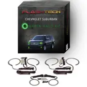 Green Angel Eye LED Halo kit for 07-13 Chevrolet Suburban Headlight & Fog Lights (for: Chevrolet)