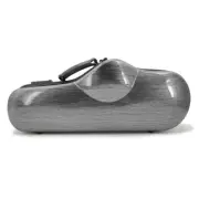 Alto Sax Hard Case Carbon Fiber Hand Strap Saxophone Bag Strong Protection Grey