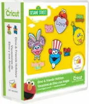 Cricut Elmo and Friends Holiday Sesame Street Cartridge New, Sealed