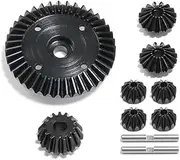 XV02 TT02 TT02B 45-Gauge Steel Complete Set of Differential Gear + Main Gear Set Steel Gear(C)