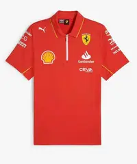 在飛比找Yahoo!奇摩拍賣優惠-️Scuderia Ferrari F1 2024 Polo