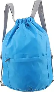 TOGEVAL Travel Drawstring Bag Large Capacity Storage Pouch for Gym Beach and Daily Use Durable and Practical Drawstring Backpack for Shopping and Travel Activities