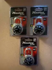 NEW Master Lock Padlock 1500D 3/4” Fire Level 3 Lot Of (3)